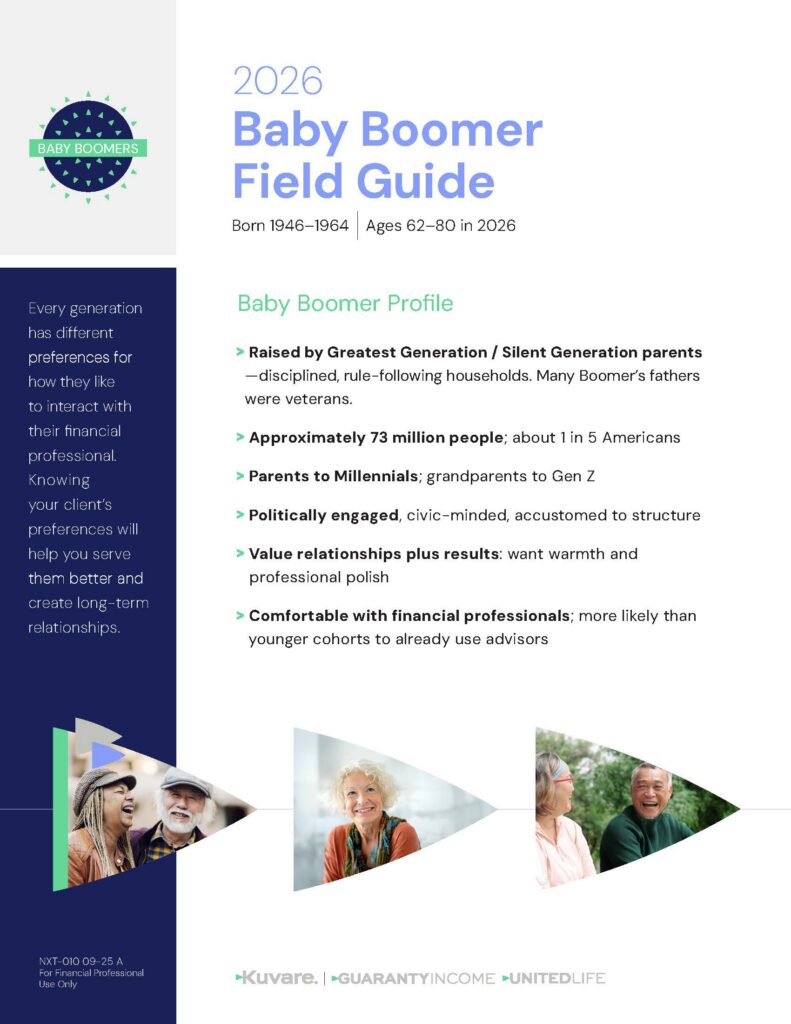 Next Gen Campaign Baby Boomer Field Guide Cover