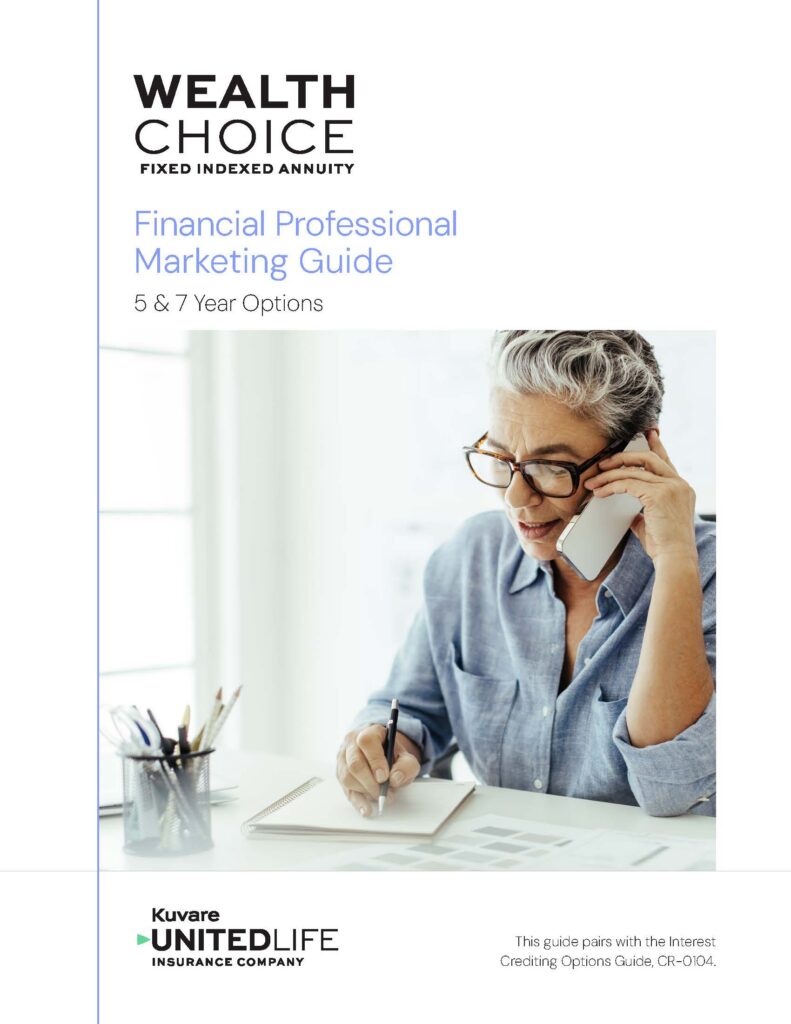 Financial Professional WealthChoice Marketing Guide